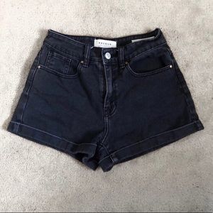 Black Pacsun Mom Shorts